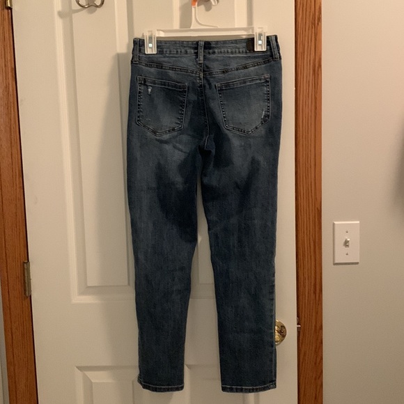 Minimal Rips Girlfriend Jeans - Picture 2 of 2